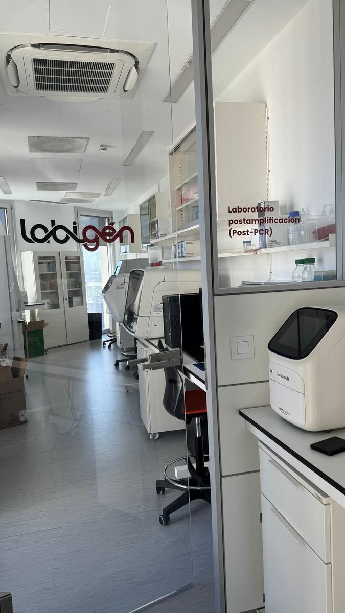Salas de PCR y post-PCR